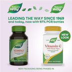 Nature's Way Vitamin C with Rose Hips, Powerful Antioxidant & Immune Function Support from Vitamin C*, Promotes Collagen for Healthy Skin*, 1,000 mg Vitamin C, 100 Capsules (Packaging May Vary)