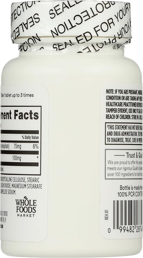 365 by Whole Foods Market, Alpha Lipoic Acid 100mg, 90 Count