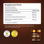 Cata-Kor NMN Supplement 1000mg & Calcium AKG Complex - NAD+ Supporing Supplement with TMG, Quercetin & MSM, Hyaluronic Acid & Biotin Collagen Support Beauty Complex