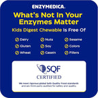 ENZYMEDICA Kids Digest Chewables Capsules, 60 Count