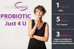 AFI LactoSpore® ES Spore Probiotic | 5B CFU Heyndrickxia Coagulans | Supports Gut, Digestive, Immune & Vaginal Health | Positive Mood Balance I Dairy, Gluten & Soy Free | Made in USA - 60 Capsules