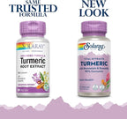 SOLARAY Turmeric Supplement with Bromelain and Boswellia, 95% Curcumin, Turmeric Curcumin Supplement for Joint Support, Gallbladder, Liver Support, Non-GMO, Vegan, 60-Day Guarantee, 60 Servings