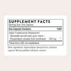 THORNE - Boswellia Phytosome - Supports a Healthy Inflammatory Response in the Brain, Lungs, GI Tract, Muscles, Joints & Tendons* - Third-Party Certified - Gluten, Dairy & Soy-Free - 60 Capsules