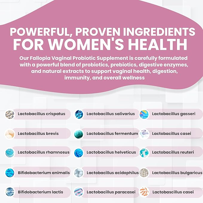 Probiotics for Women with Prebiotics Cranberry D Mannose Digestive Enzymes & Hibiscus 34 Strains 100 Billion CFU Feminine Care Supplement for Vaginal Gut Urinary Health and pH Balance Support