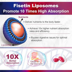 Fisetin Supplement, Potassium Citrate Gummies, 2 Pack