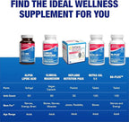 Alpha Lipoic Acid 300mg - Clinical Formula ALA Supplement for Liver Eye Brain Mitochondria Energy Antioxidant & Nerve Support - Non-GMO Soy Free & Easy to Swallow Softgels - 60 Servings