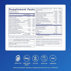 Pure Encapsulations PureGenomics Multivitamin - Supplement to Support Nutrient Requirements of Common Genetic Variations - with Vitamin A,B,C,D,E, K & Minerals - 60 Capsules