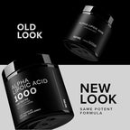 Toniiq 1000mg Ultra High Strength Alpha Lipoic Acid Capsules - Highly Purified 99%+ USP Standard - 120 Capsules ALA Supplement
