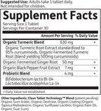 Garden of Life Organics Maximum Strength Turmeric Joints & Mobility Support 30 Tablets - 500mg Curcumin (95% Curcuminoids) Black Pepper - Organic Non-GMO Vegan & Gluten Free Herbal Supplements