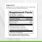 DAVINCI Labs NAD+ Activate - NAD Supplement with Vitamin C & Niacin - Helps Support Brain Health, Cellular Energy & More* - Vegetarian, Gluten-Free & Soy-Free - 30 Capsules