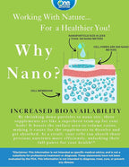 One Planet Nutrition Nano Vitamin C 250 mg Veggie Capsules (240 Servings), Ascorbic Acid from Lime Extract, Nano for Enhanced Absorption, Supports Collagen Production & Immune Health, Non-GMO, Vegan