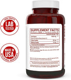 Tart Cherry Extract Capsules with Celery Seed Extract and Bilberry for Joint Support, Muscle Recovery, and Uric Acid Flush Support, Made in The USA - 90 Tart Cherry Capsules