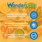 Wonder Laboratories Sublingual Vitamin B12 (1000 mcg), B6 (5mg), Folic Acid(400 mcg) & Biotin (25mcg) - Formulated with Methylcobalamin Vitamin B-12 (250 Tablets)