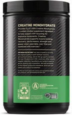 Optimum Nutrition Micronized Creatine Monohydrate Powder, Unflavored, 120 Servings, 600 Grams (Packaging May Vary) (Pack of 2)