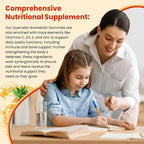 (2 Pack) Sugar Free Quercetin with Bromelain Gummies for Kids & Adult - Immune, Antioxidant, Seasonal Support, 1000mg Quercetin Supplements with Bromelain, Zinc, Elderberry, Vitamin C D3 E, 120 Count