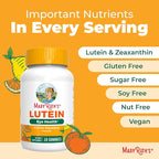 MaryRuth’s Lutein Gummies with Zeaxanthin | Lutein & Zeaxanthin Supplement | Eye Health | Blue Light Filtering | Vision Support | Adult Eye Supplement for Visual Function | Non-GMO & Vegan | 60 Count