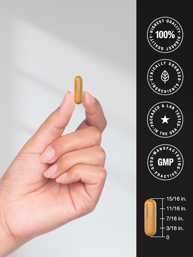 Horbäach Turmeric Curcumin | 150 Capsules | Turmeric Supplement with Black Pepper Extract | Non-GMO, Gluten Free Herbal Complex | By Berkshire Labs