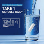12 in 1 Magnesium Complex, Magnesium Supplement 1000mg with Glycinate, Citrate, Malate, L-Threonate,Taurate, Sleep Support, Third-Party Tested, Vegan & Easy to Swallow，90 Days Supply