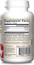 Jarrow Formulas QH-absorb + PQQ - 30 Softgels - Dietary Supplement Supports Mitochondrial Biogenesis, Energy Production & Cardiovascular Health - Up to 30 Servings