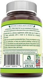 Herbal Secrets Maca Supplement | 500 Mg Per Serving | 120 Tablets | Non-GMO | Gluten Free | Made in USA