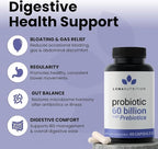 Luma Nutrition Probiotics 60 Billion CFU with Prebiotics - Probiotics for Women and Men - Formulated for Digestive Enzyme Health - Vegan & Gluten-Free - 60 Capsules (Pack of 2)