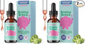 JoySpring Broccoli Supplement for Kids | Sulforaphane & Bacopa Monnieri Drops | Supports Cognitive Function | Vegan & Kid-Friendly (Pack of 2)