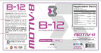 Motiv-8 Essentials Vitamin B-12 Drops, Sublingual, Easy to Take Liquid Supplement, Supports Eye Health, Brain Energy, Nervous System, Cognition & Memory (60 Servings, Raspberry)