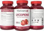 Lycopene 50mg Vegan Capsules, 180 Count, Plant-Based Antioxidant Support - 2 Packs