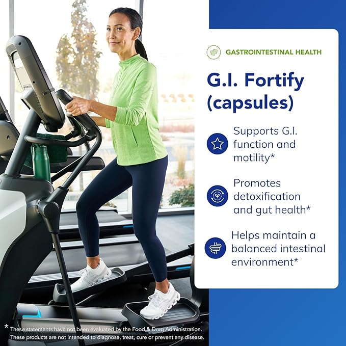 Pure Encapsulations G.I. Fortify (Capsules) | Supports G.I. Function, Motility and Detoxification | 120 Capsules