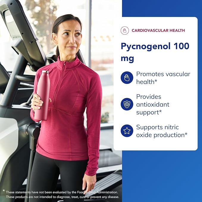 Pure Encapsulations Pycnogenol 100 mg | Hypoallergenic Supplement to Promote Vascular Health and Provide Antioxidant Support | 60 Capsules