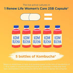 Renew Life Ultimate Flora Women's Care Probiotic, 25 Billion CFU, 90 Capsules (Package May Vary)