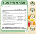 ABYSSUS Folinic Acid for Kids Gummies, Methylated B-Complex for Children, Maximum Absorption Supplement for Brain, Focus & Healthy Growth, Non-GMO, 60 Gummies