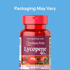 Puritan's Pride Premium Lycopene 40mg, Dietary Supplement for Prostate, Antioxidant, Heart Health, and Overall Health Support, 2 Month Supply, 60 Rapid Release Softgels