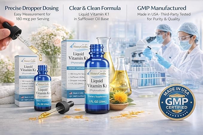 Liquid Vitamin K1 - 1 Fl Oz.
