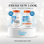 Doctors Best EpiCor Immune Support Postbiotic Supplement - 500 mg Dried Yeast Fermentate Per Capsule, Immune & Gut Health Support for Men & Women, Non-GMO, Gluten Free, Vegan - 60 Veg Caps