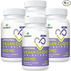 Liposomal Ubiquinol CoQ10 800 MG Softgel, High Absorption CoQ10 Ubiquinol Supplement, Active Coenzyme Q10 800mg, Powerful Antioxidant for Heart & Brain Function, Energy Production, 240 Vegan Softgels