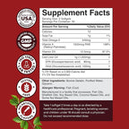 Icelandic Wild Caught Cod Liver Oil Softgels - Fish Omega 3, EPA, DHA, Vitamin D & A, 1000mg Per Serving - Burpless Capsules for Healthy Heart, Healthy Joints, Brain & Immune Support - 60 Count