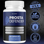 ProstaDefender - Official ProstaDefender Capsules Support Supplement Premium Advanced Natural Formula Daily Pills Multivitamin for Overall Health & Wellness, 60 Capsules for 1 Month