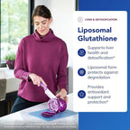 Pure Encapsulations Liposomal Glutathione - Immune Support & Liver Detox* - Antioxidant Protection - with Setria Glutathione - Non-GMO - 30 Softgel Capsules