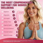 Totaria (2 Packs) Probiotics for Women, 120 Billion Women Probiotic, Digestive Enzymes & Prebiotics, with Akkermansia, Cranberry, D-Mannose, for Gut, Urinary, Immune, PH Balance, 240 Vegan Capules