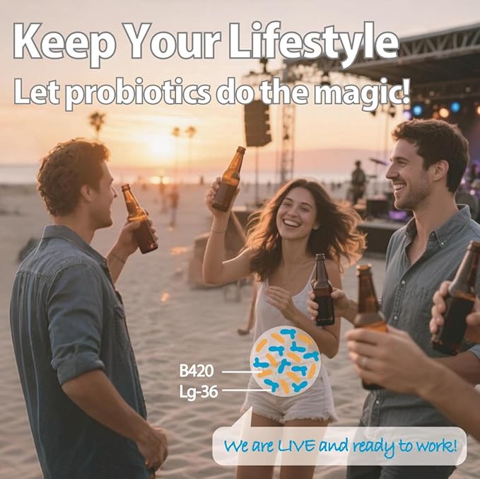Life-Space Shape B420 Probiotics for Shape Better, GLP-1 Boost, Clinically Backed Metabolism Support, Prebiotic + Probiotics for Women and Men, 30 Vegetarian Capsules