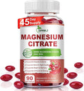 Magnesium Citrate Supplements for Women/Men, Magnesium Citrate 400mg with Vitamin D3, Vitamin B6 and Cranberry Extract High Absorption, Improved Night Quality Muscle & Bone, 90-Count, 45 Days Supply