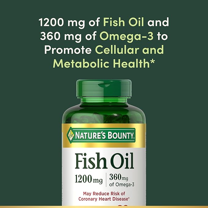 Nature's Bounty Fish Oil, 320 Count