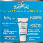 Natural Path Silver Wings 250ppm Silver Herbal Ointment - Nourishing and Moisturizing Skin Care 0.75oz