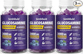 Simhould 3 Packs Glucosamine Chondroitin Gummies - 3000MG Extra Strength Joint Support Supplement with MSM & Elderberry, Flexibility, Antioxidant Immune Support Gummy for Adults, Men & Women