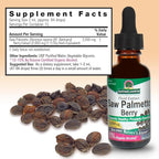 Nature's Answer Saw Palmetto Extract / Promotes Prostate Health / Non-GMO / Gluten-Free, Vegan, Kosher Certified & No Preservatives 1oz
