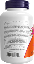 NOW Foods Supplements, Vitamin C Crystals (Ascorbic Acid) Powder , Antioxidant Protection*, 8-Ounce