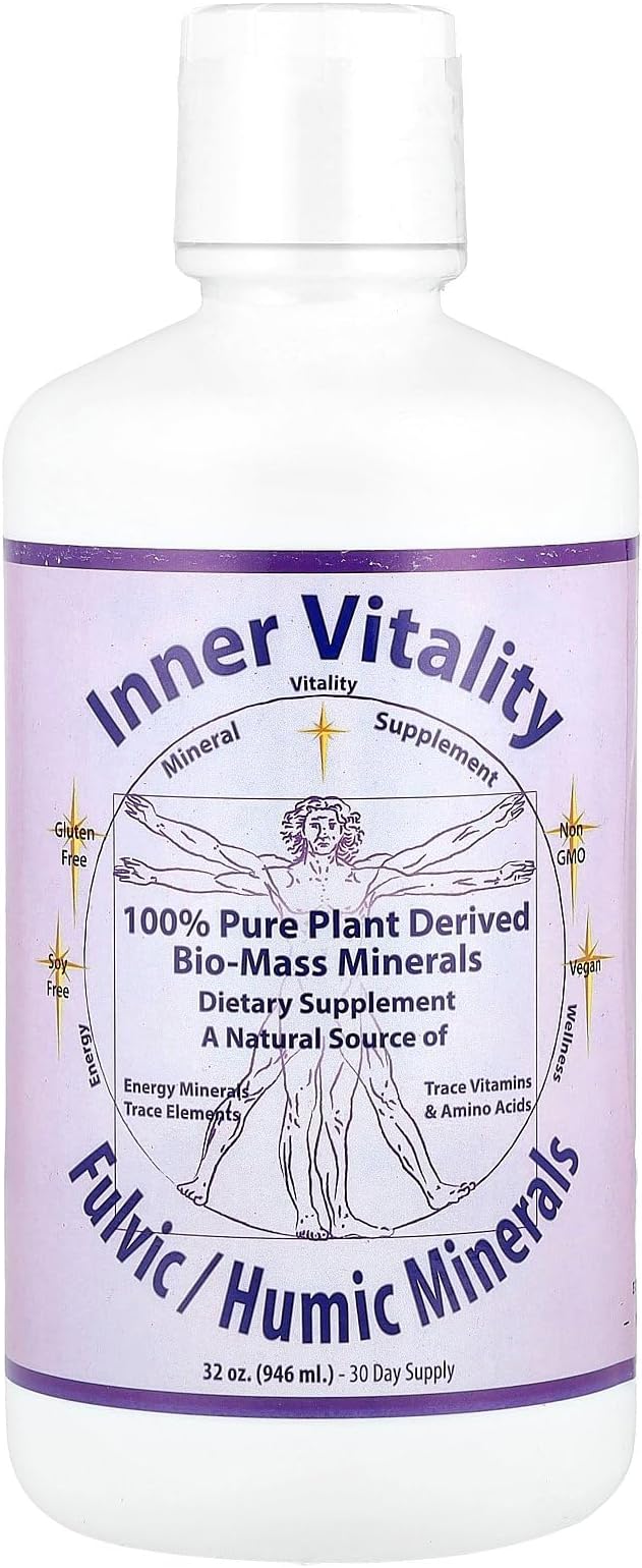 Morningstar Minerals Inner Vitality, Fulvic/Humic Minerals, 32 oz (946 ml)
