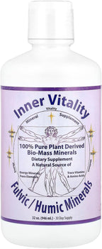 Morningstar Minerals Inner Vitality, Fulvic/Humic Minerals, 32 oz (946 ml)