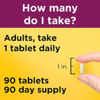 Nature Made Multivitamin For Women 50+ No Iron, Multivitamins for Women 50 Plus, Daily Nutritional Support, Nature Made Multi Vitamins, 90 Tablets, 90 Day Supply